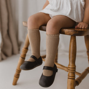 
                  
                    Load image into Gallery viewer, Knee High Socks - Latte
                  
                