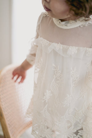 
                  
                    Load image into Gallery viewer, Delilah Dream Dress | Cream Lace
                  
                